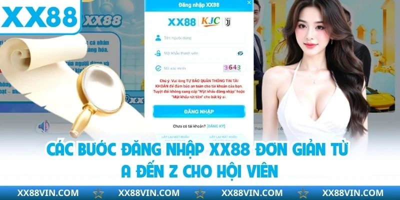 Đăng Nhập XX88 Đơn Giản Và An Toàn Cho Hội Viên 2025 2 Các bước đăng nhập XX88 đơn giản từ A đến Z cho hội viên